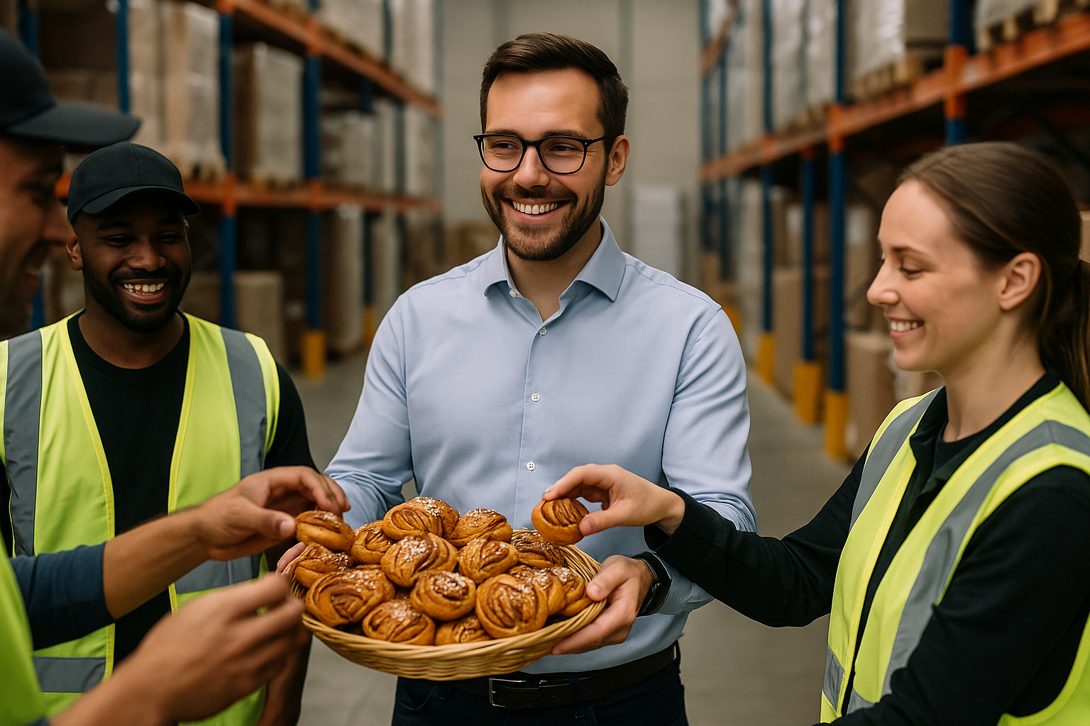 Kanelbullar på lagret